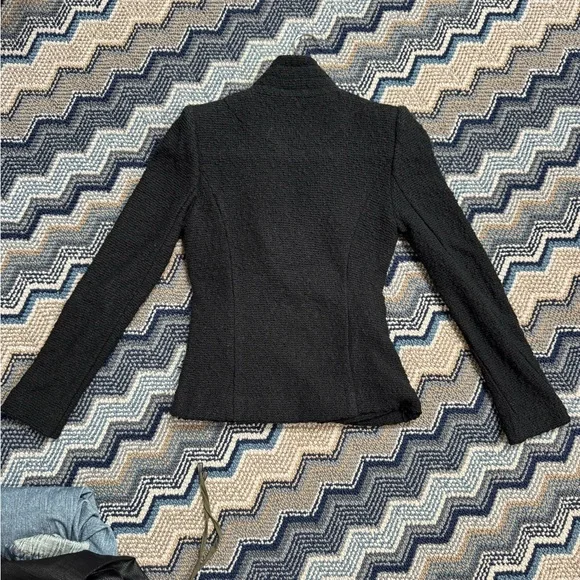 Iro Women's Black Textured Jacket - Picture 5 of 7